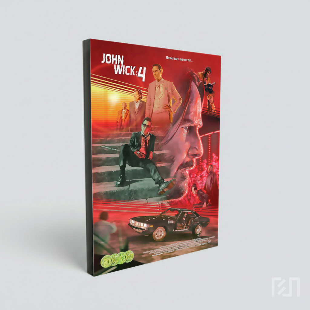 Poster Film John Wick: Chapter 4