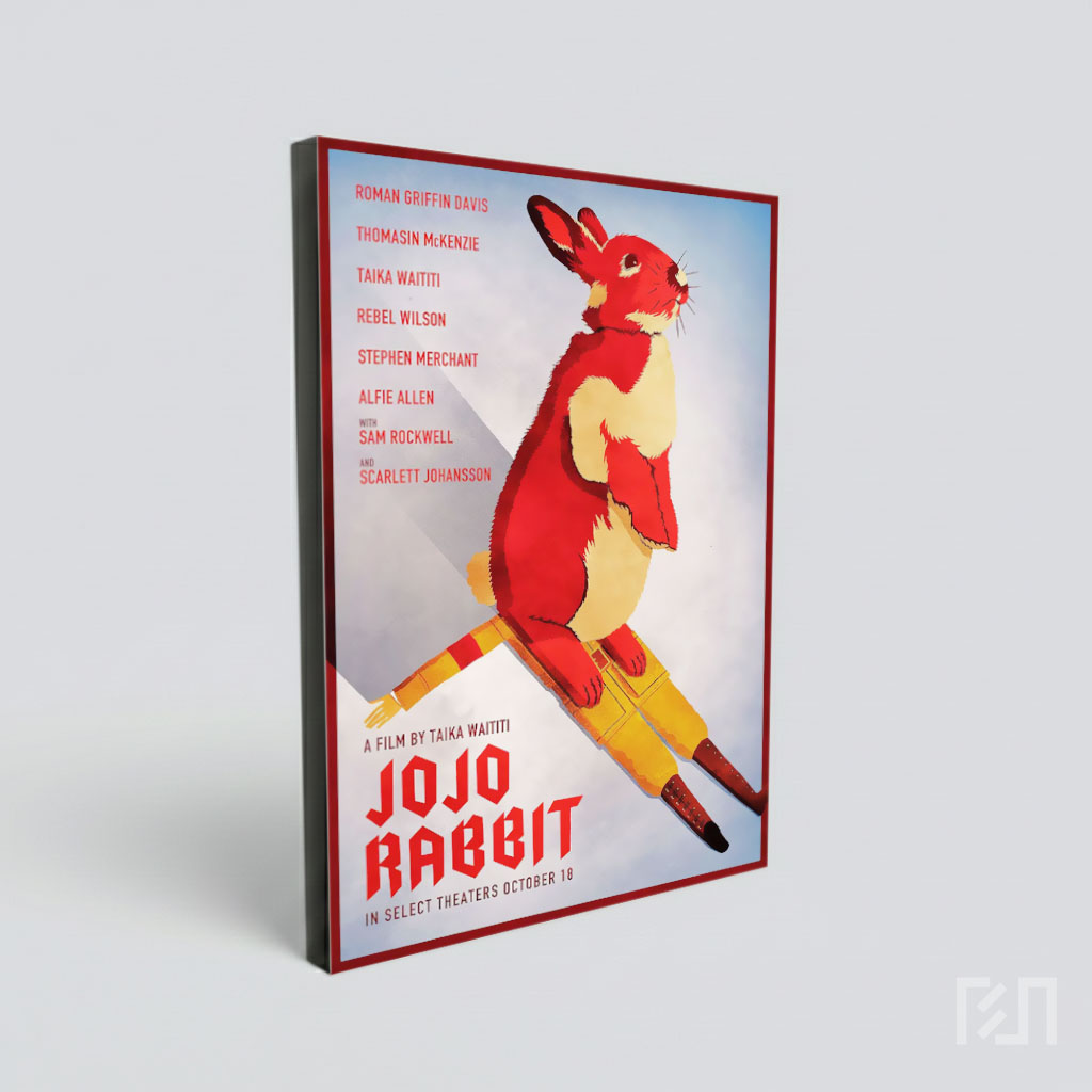 Poster Film Jojo Rabbit Karya Taika Waititi