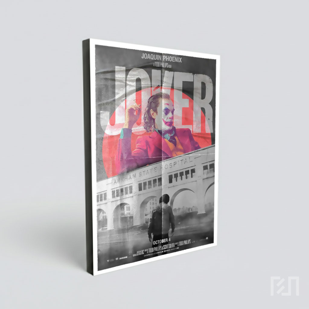 Poster Film Joker Arkham State Hospital