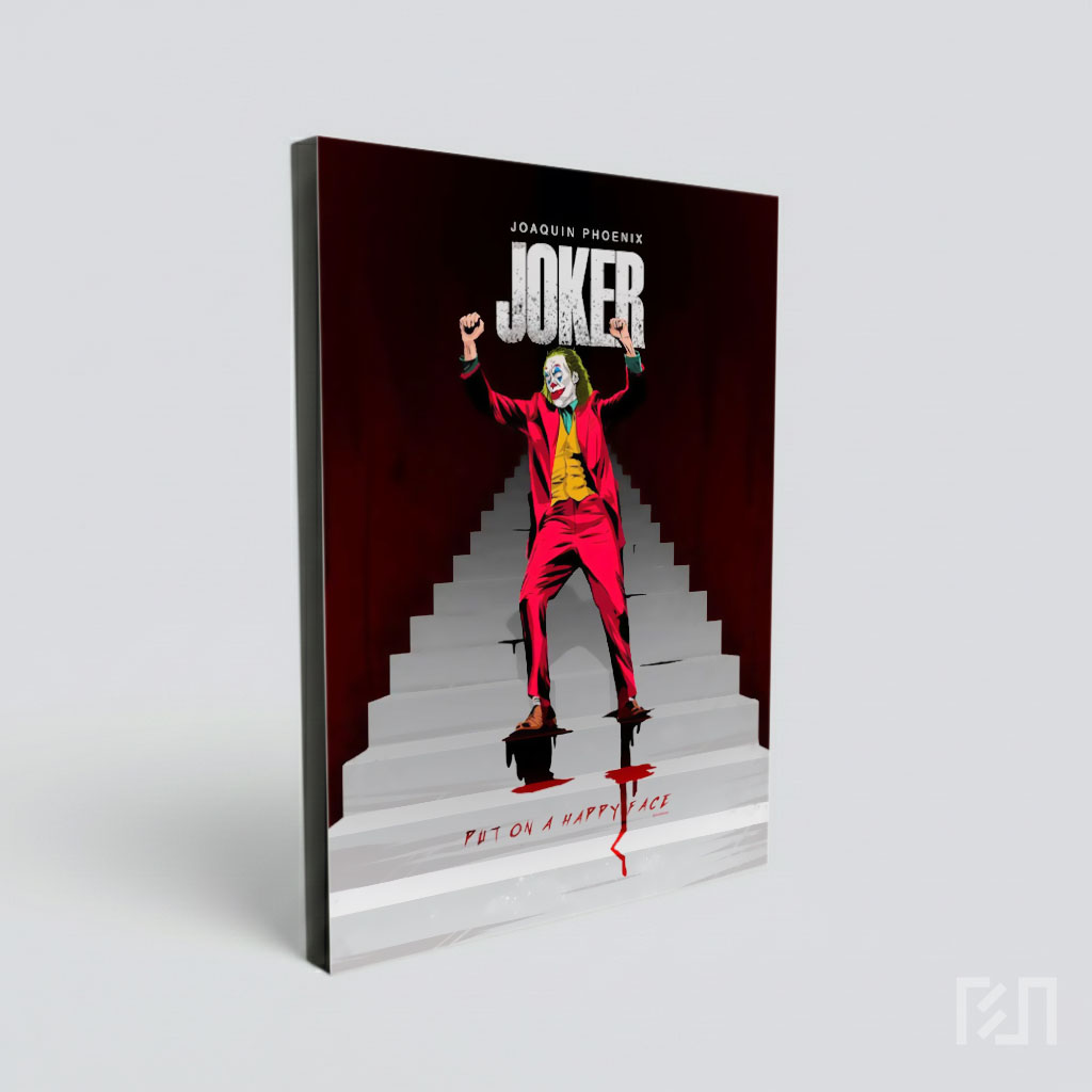 Poster Film Joker: Put On A Happy Face