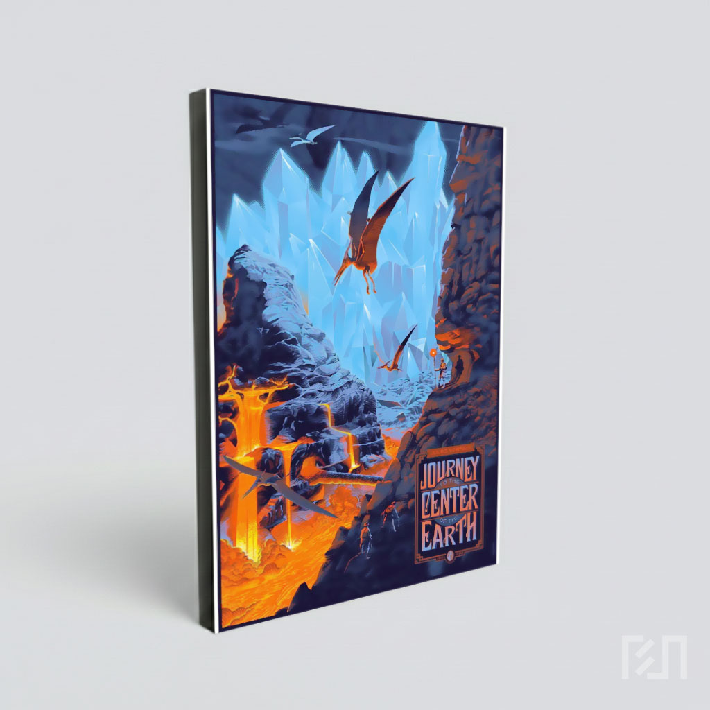 Poster Film Journey to the Center of the Earth