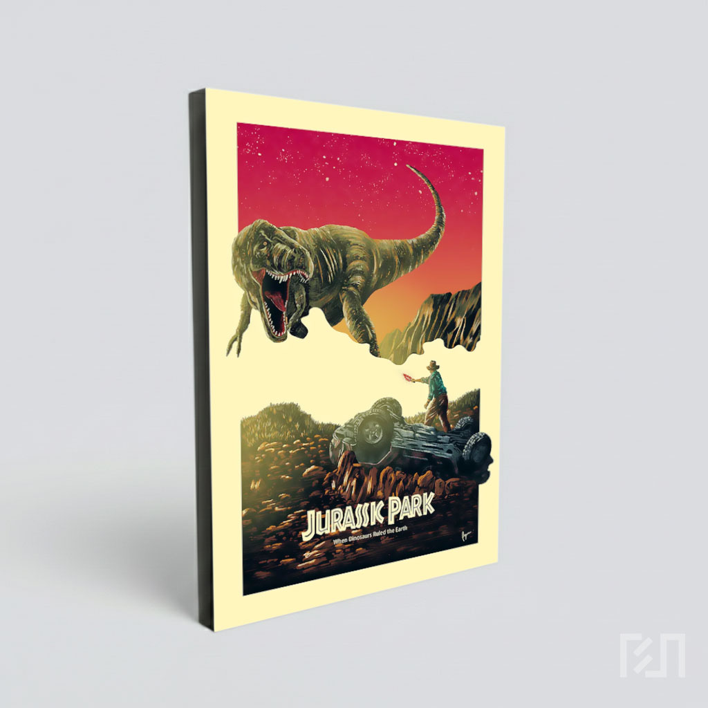 Poster Film Jurassic Park Ikonik