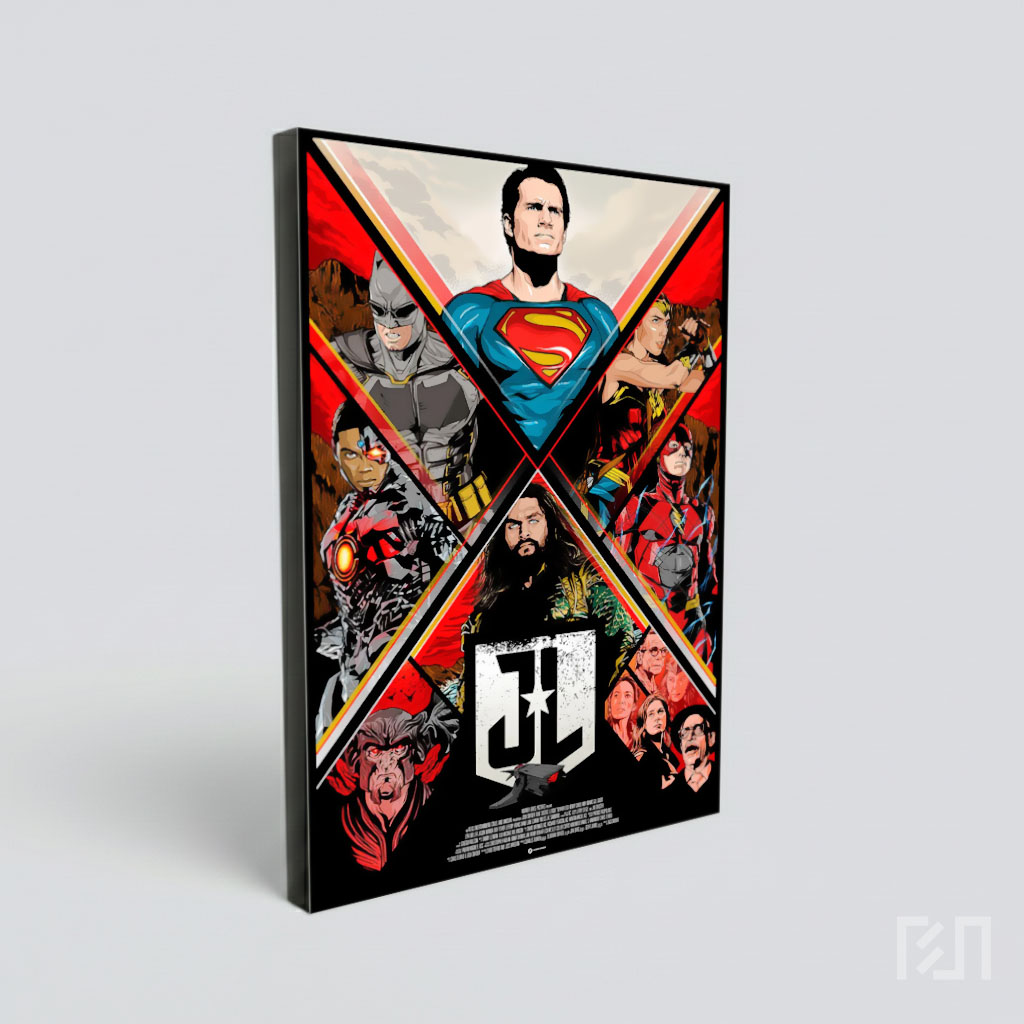 Poster Film Justice League Zack Snyder