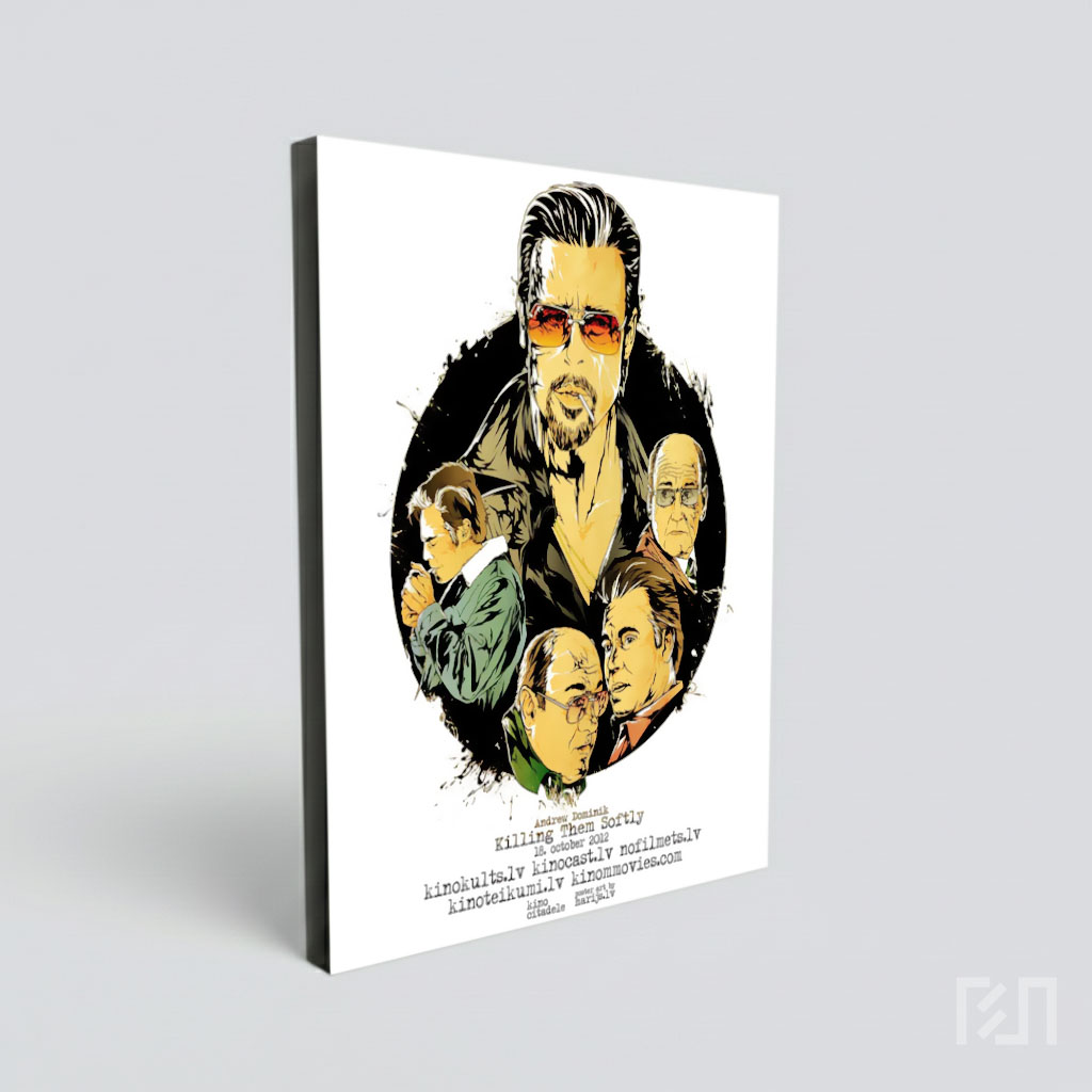 Poster Film Killing Them Softly Seni Ilustrasi