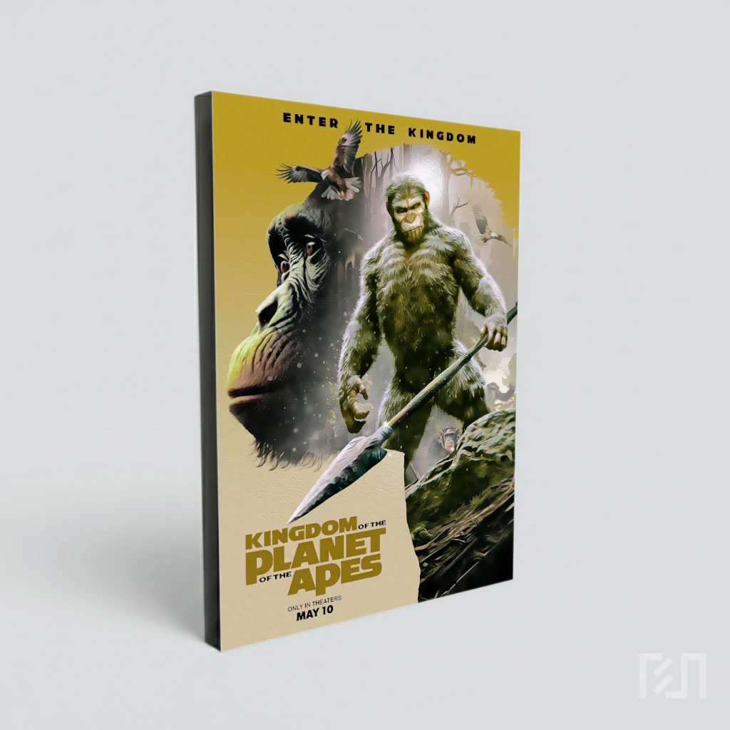 Poster Film Kingdom of the Planet of the Apes