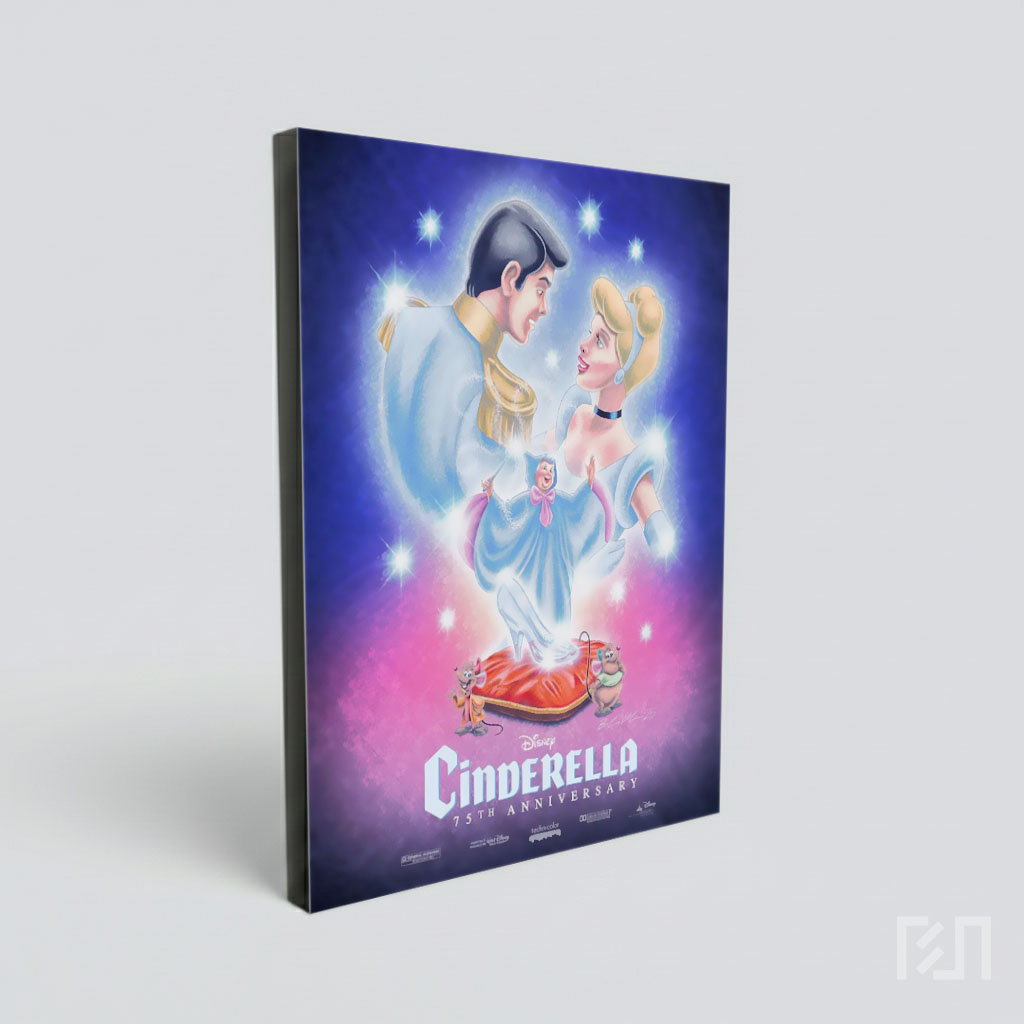 Poster Film Klasik Animasi Disney Cinderella