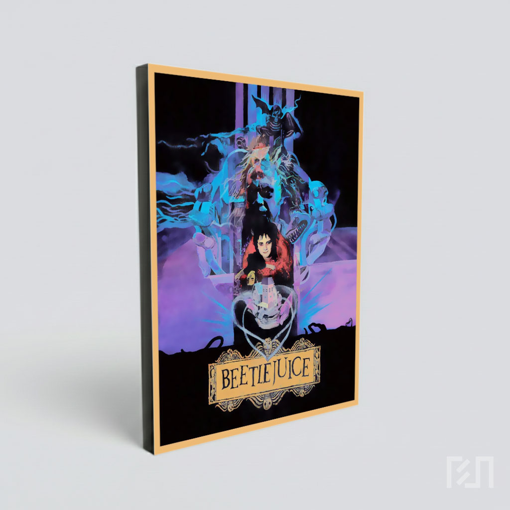 Poster Film Klasik Beetlejuice