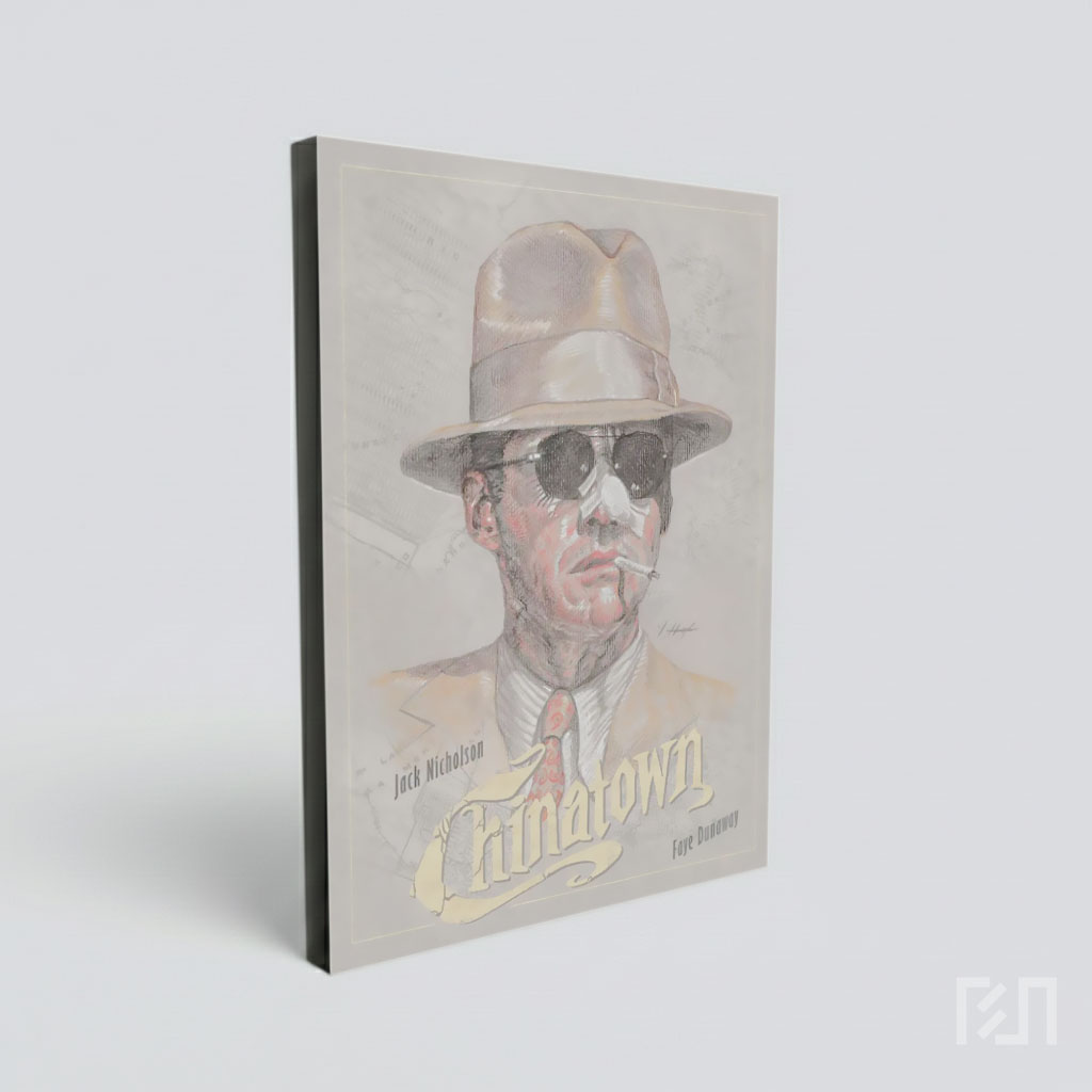 Poster Film Klasik Chinatown Jack Nicholson