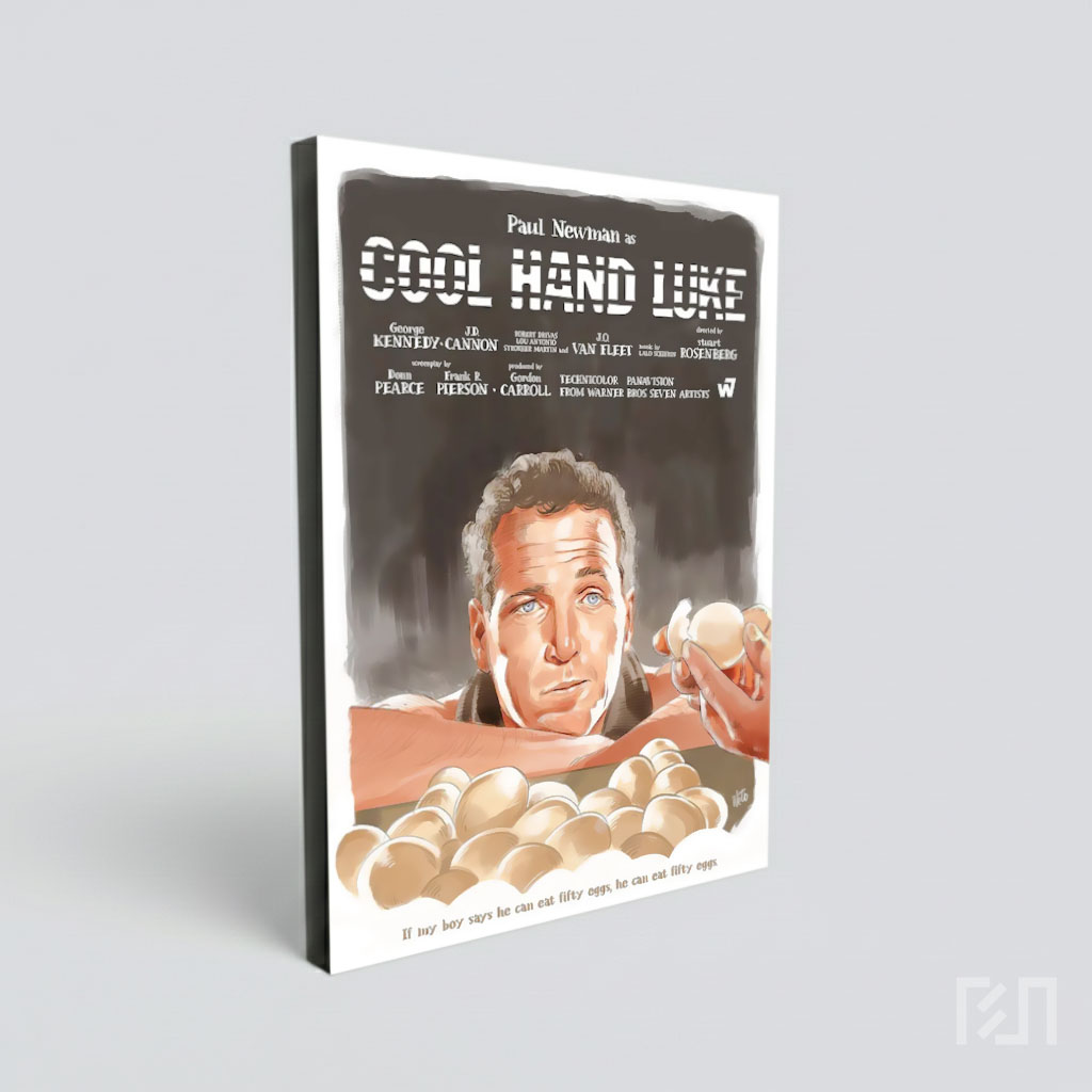 Poster Film Klasik Cool Hand Luke