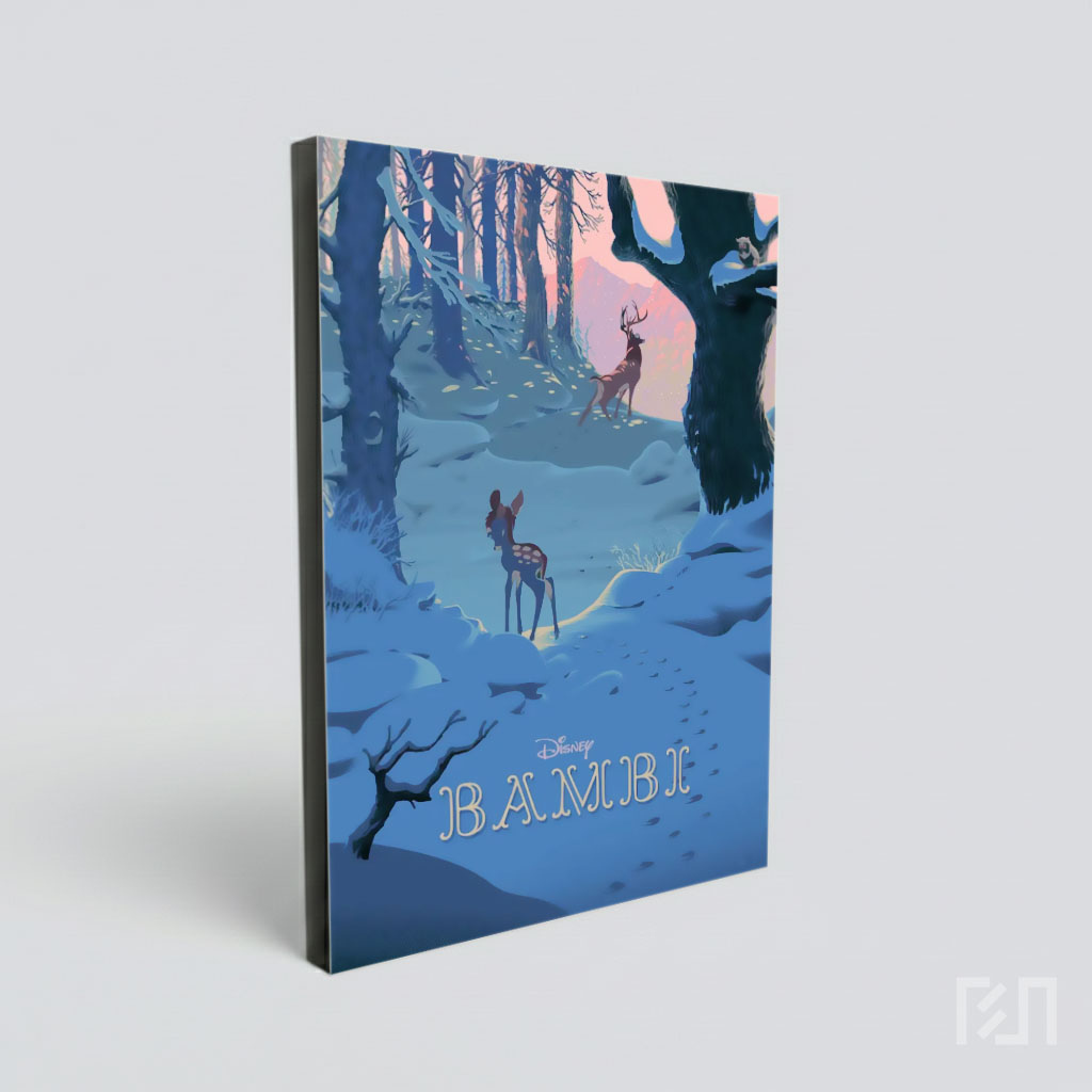 Poster Film Klasik Disney Bambi