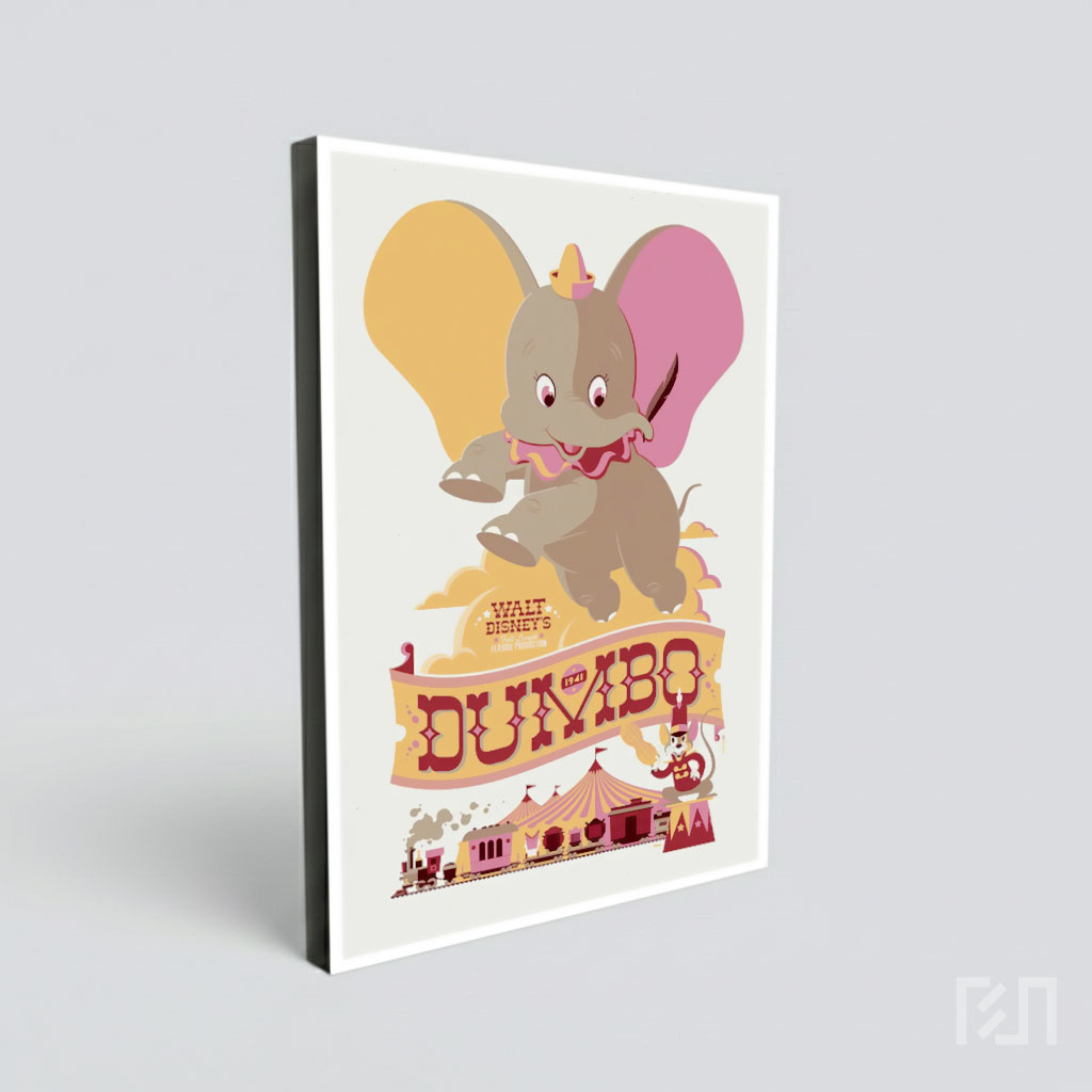 Poster Film Klasik Dumbo Walt Disney 1941