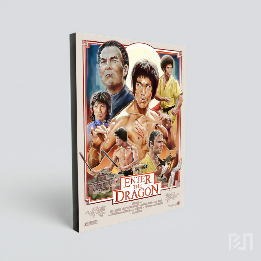 Poster Film Klasik Enter the Dragon