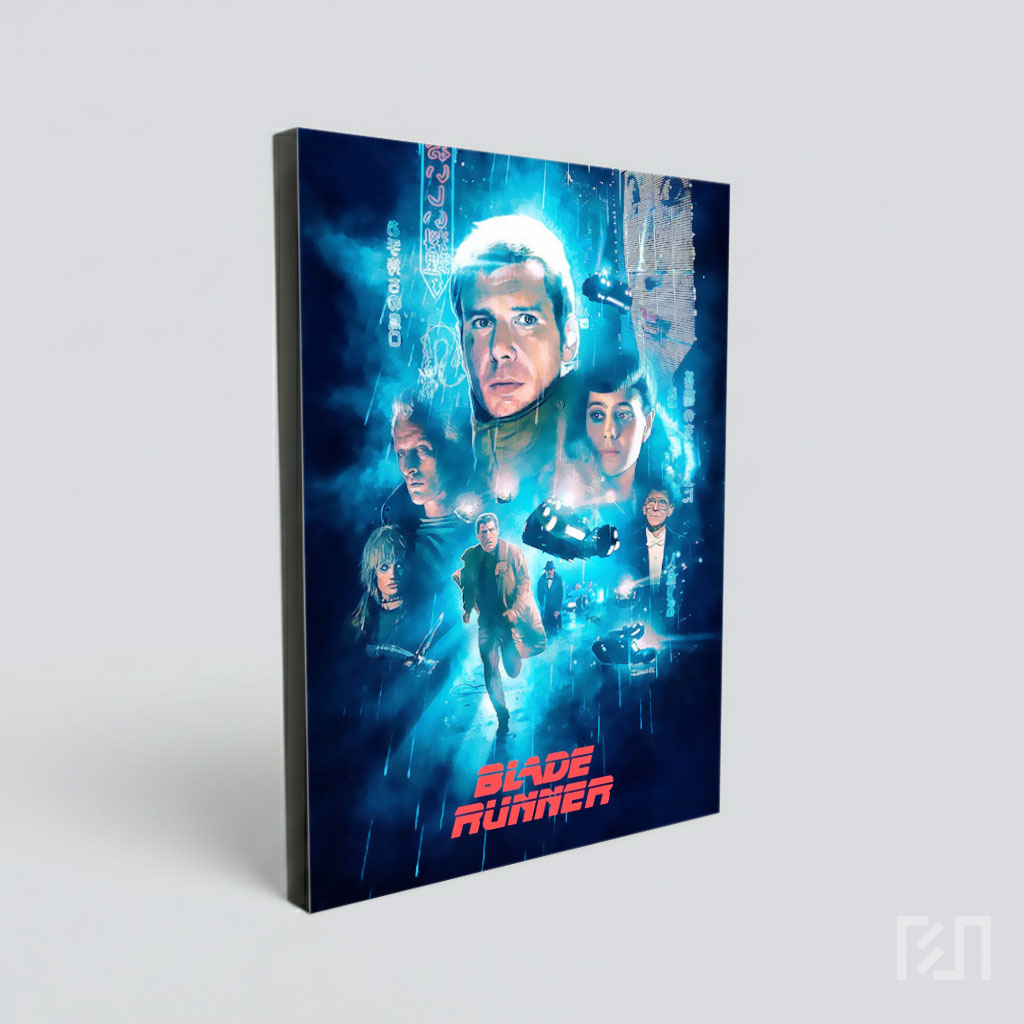 Poster Film Klasik Fiksi Ilmiah Blade Runner