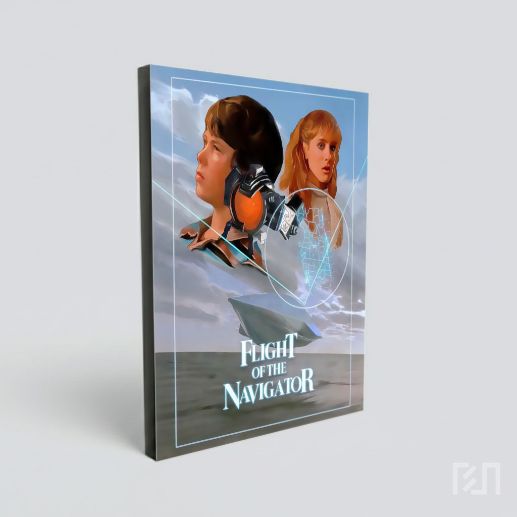 Poster Film Klasik Flight of the Navigator