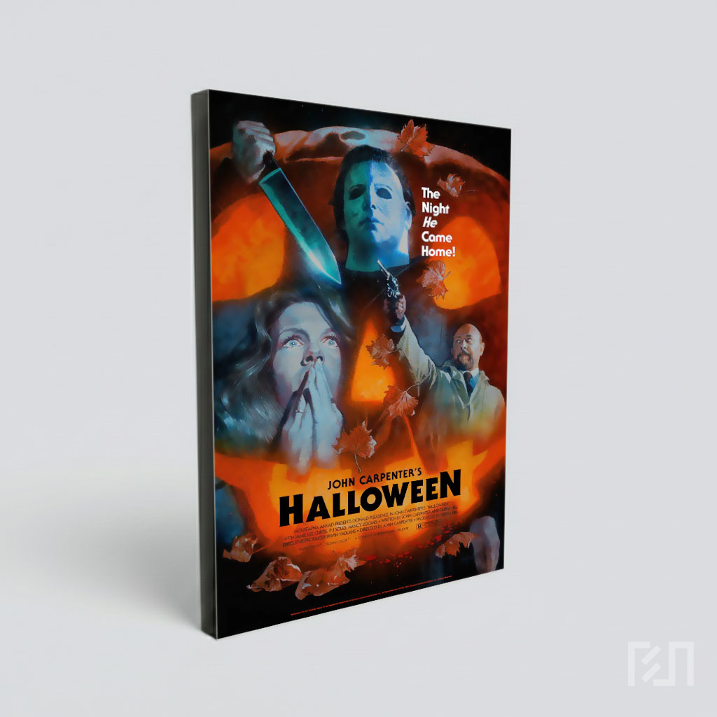 Poster Film Klasik Horor Halloween John Carpenter