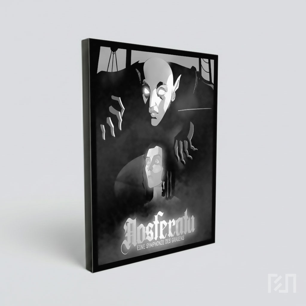 Poster Film Klasik Horor Nosferatu