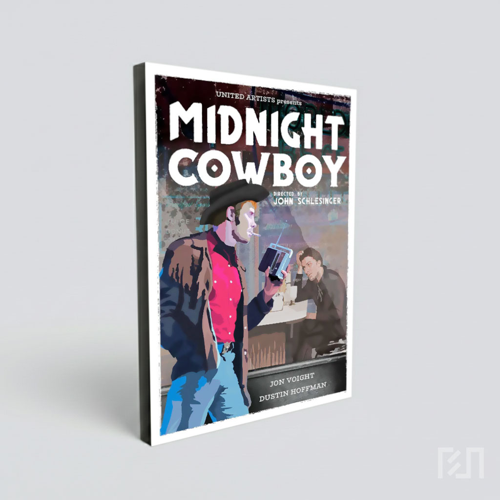 Poster Film Klasik Midnight Cowboy
