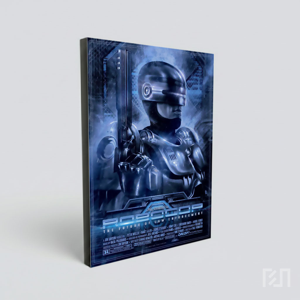 Poster Film Klasik RoboCop Karya Paul Verhoeven