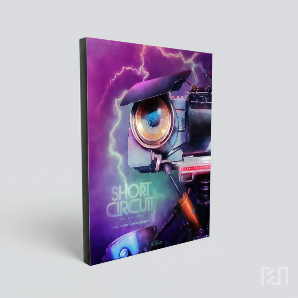 Poster Film Klasik Short Circuit