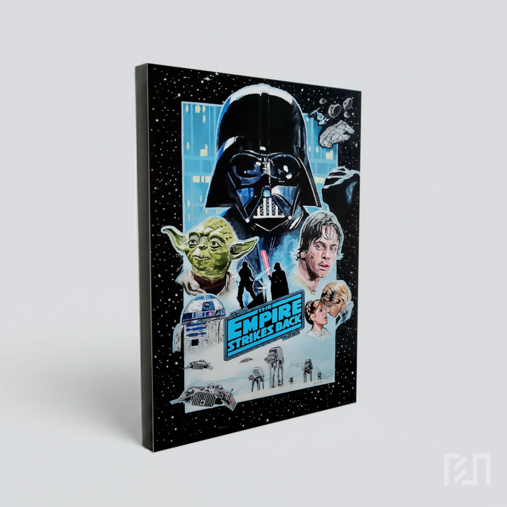 Poster Film Klasik Star Wars The Empire Strikes Back