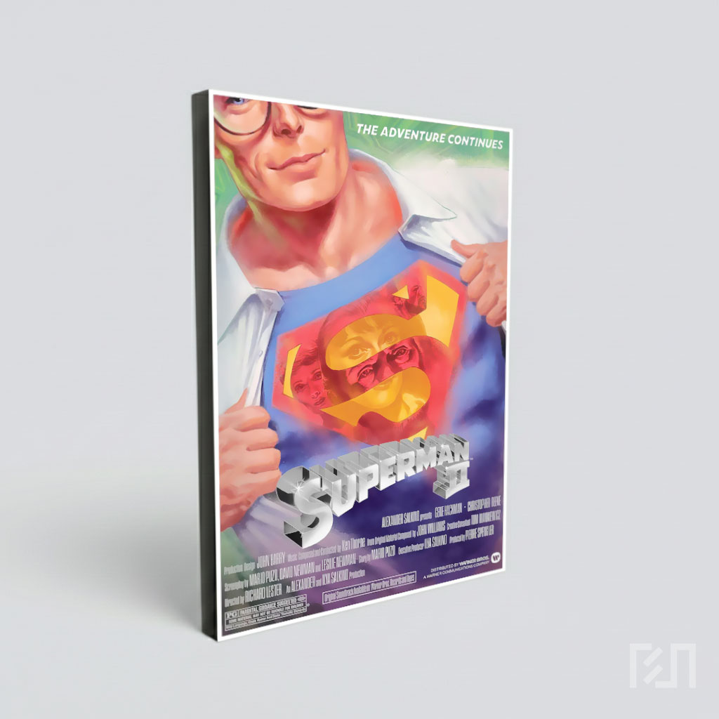 Poster Film Klasik Superman II