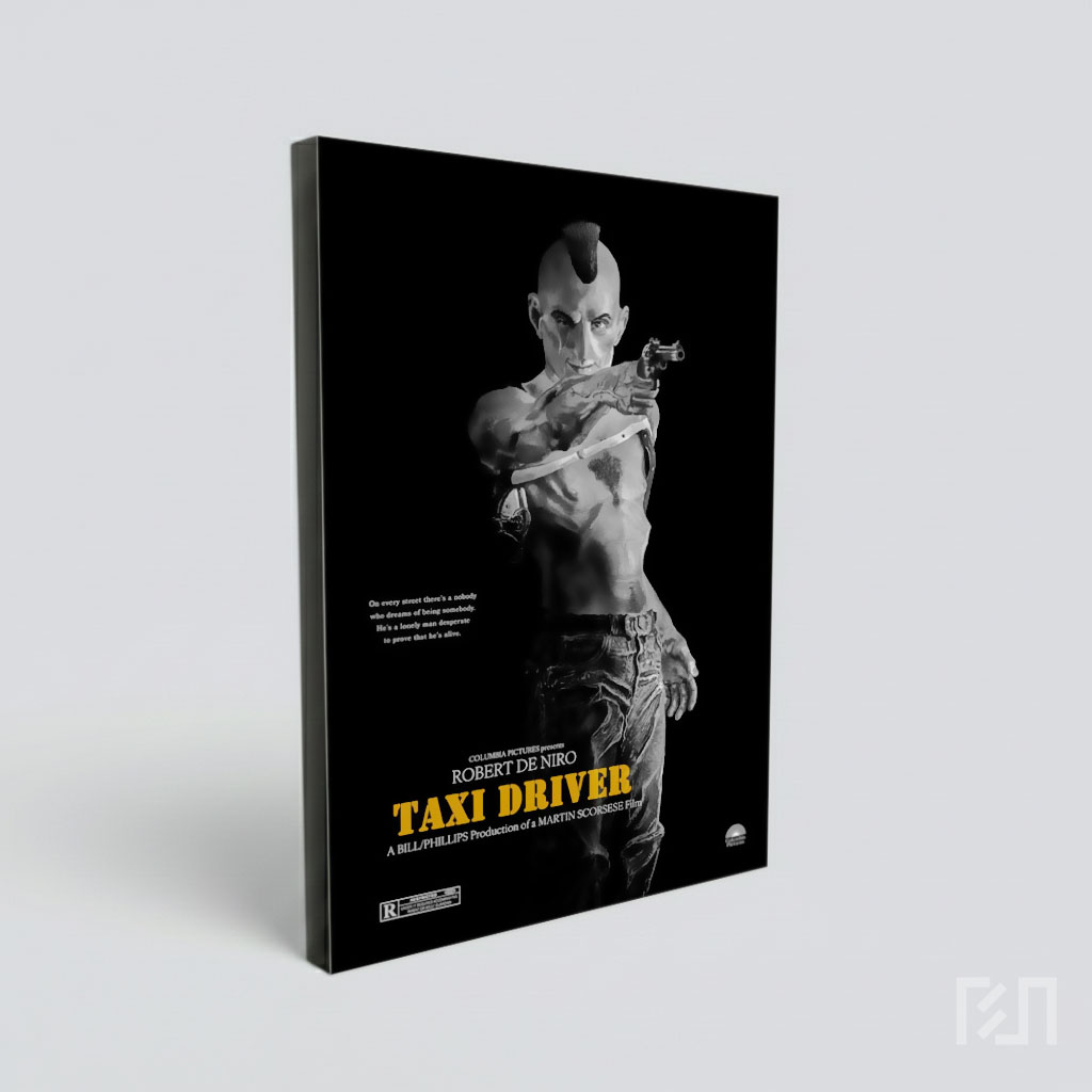 Poster Film Klasik Taxi Driver Robert De Niro