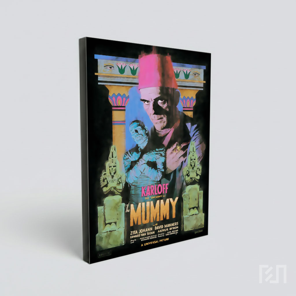 Poster Film Klasik The Mummy (1932) Dibintangi Boris Karloff