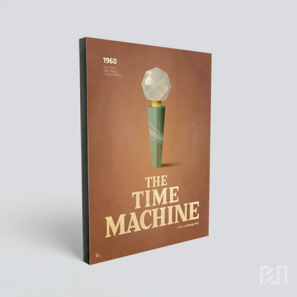 Poster Film Klasik The Time Machine 1960