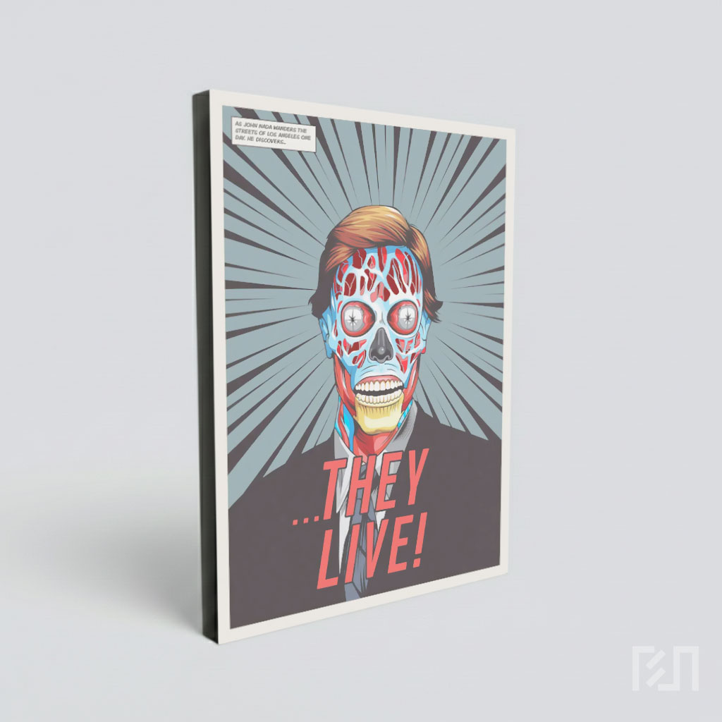 Poster Film Klasik They Live
