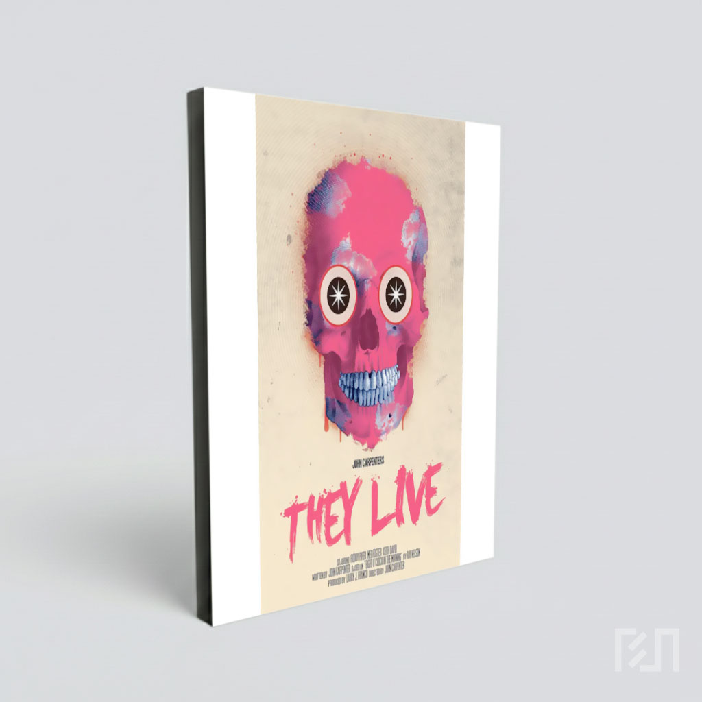 Poster Film Klasik They Live Karya John Carpenter