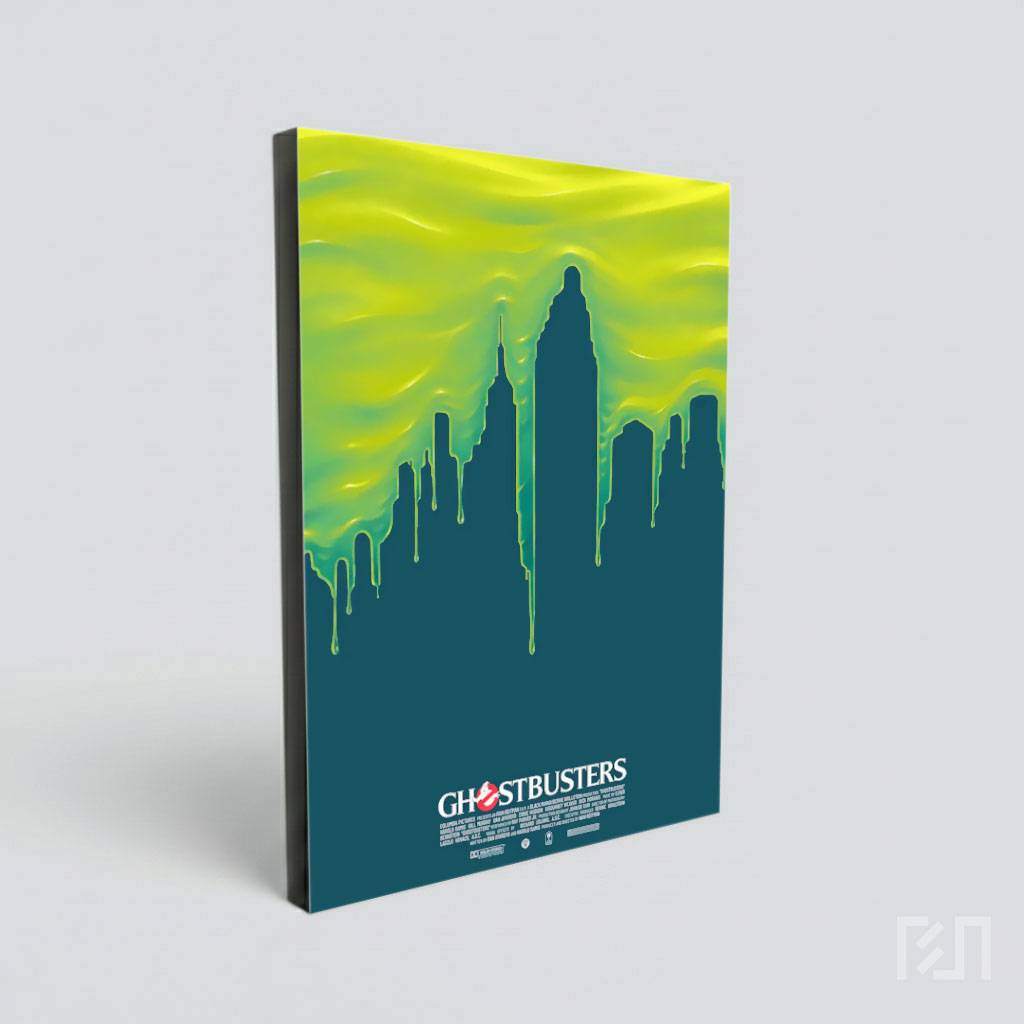 Poster Film Kota Tercemar Lendir Hijau