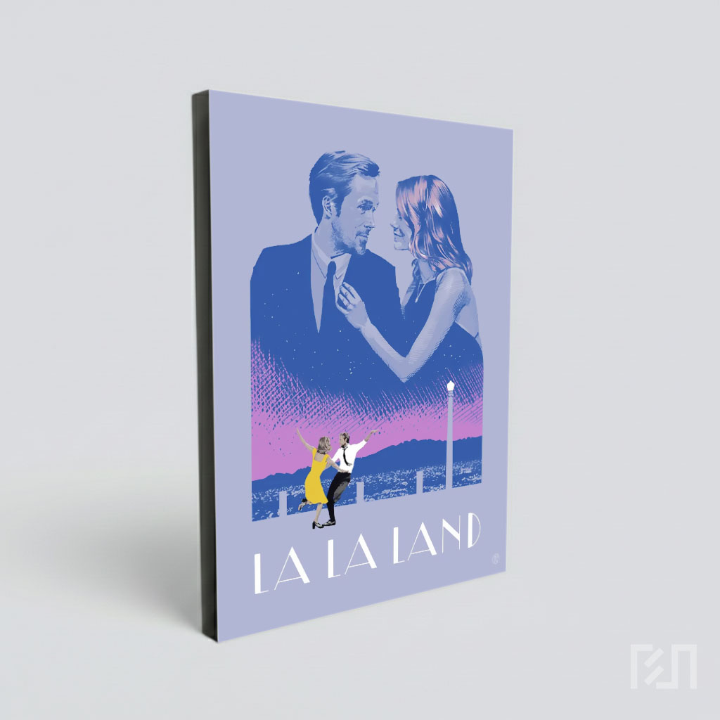 Poster Film La La Land: Ryan Gosling dan Emma Stone