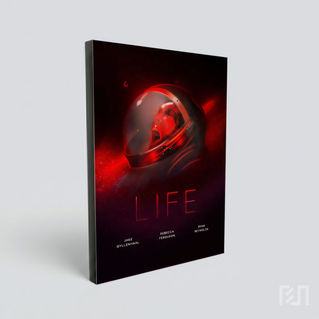 Poster Film Life (2017) - Sci-Fi Horor