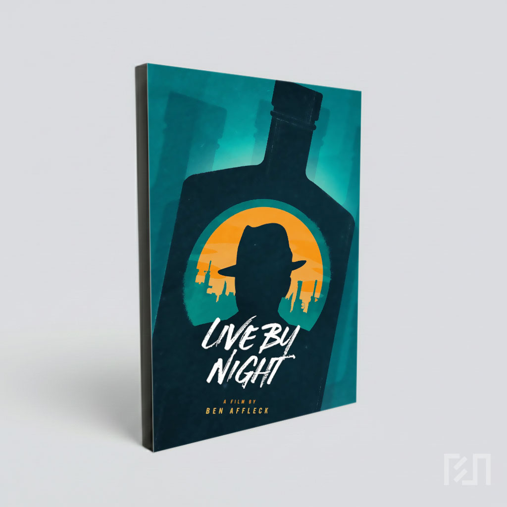 Poster Film Live by Night