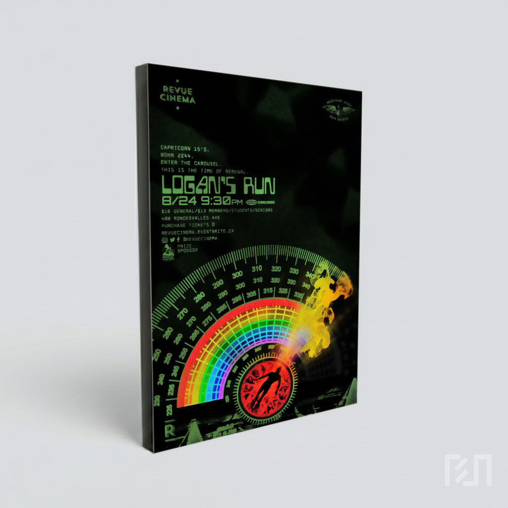 Poster Film Logan's Run di Bioskop