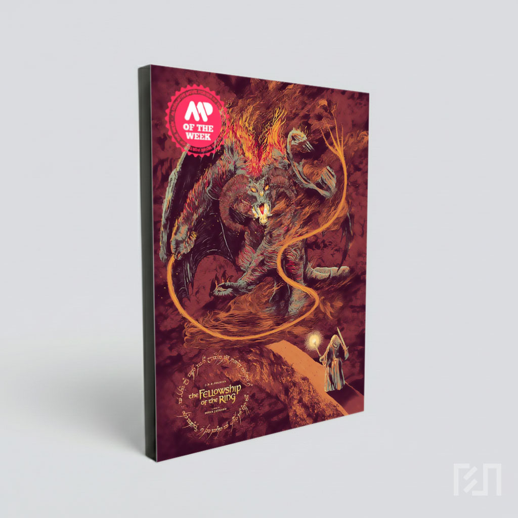 Poster Film Lord of the Rings Menghadapi Balrog