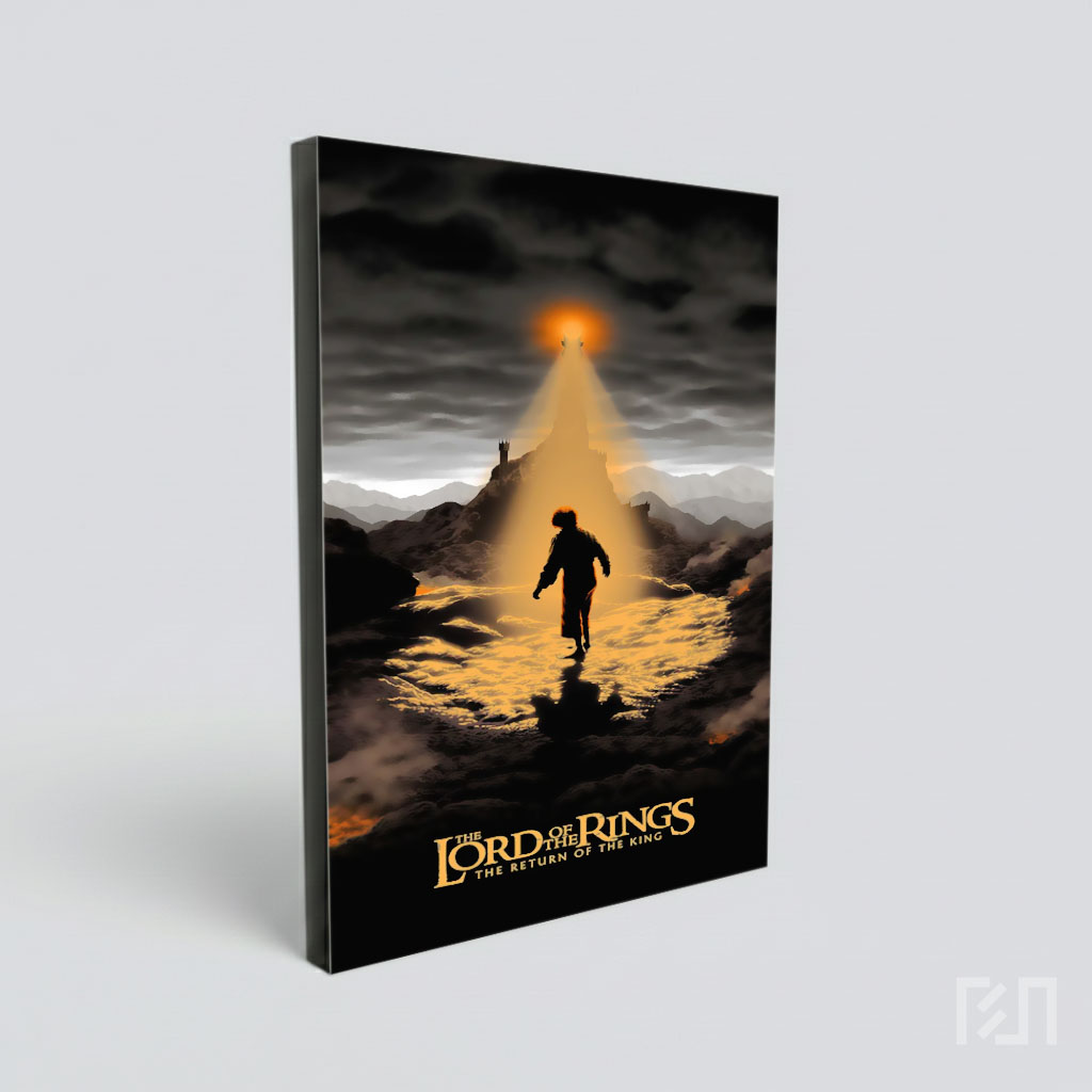 Poster Film Lord of the Rings: Perjalanan di Mordor