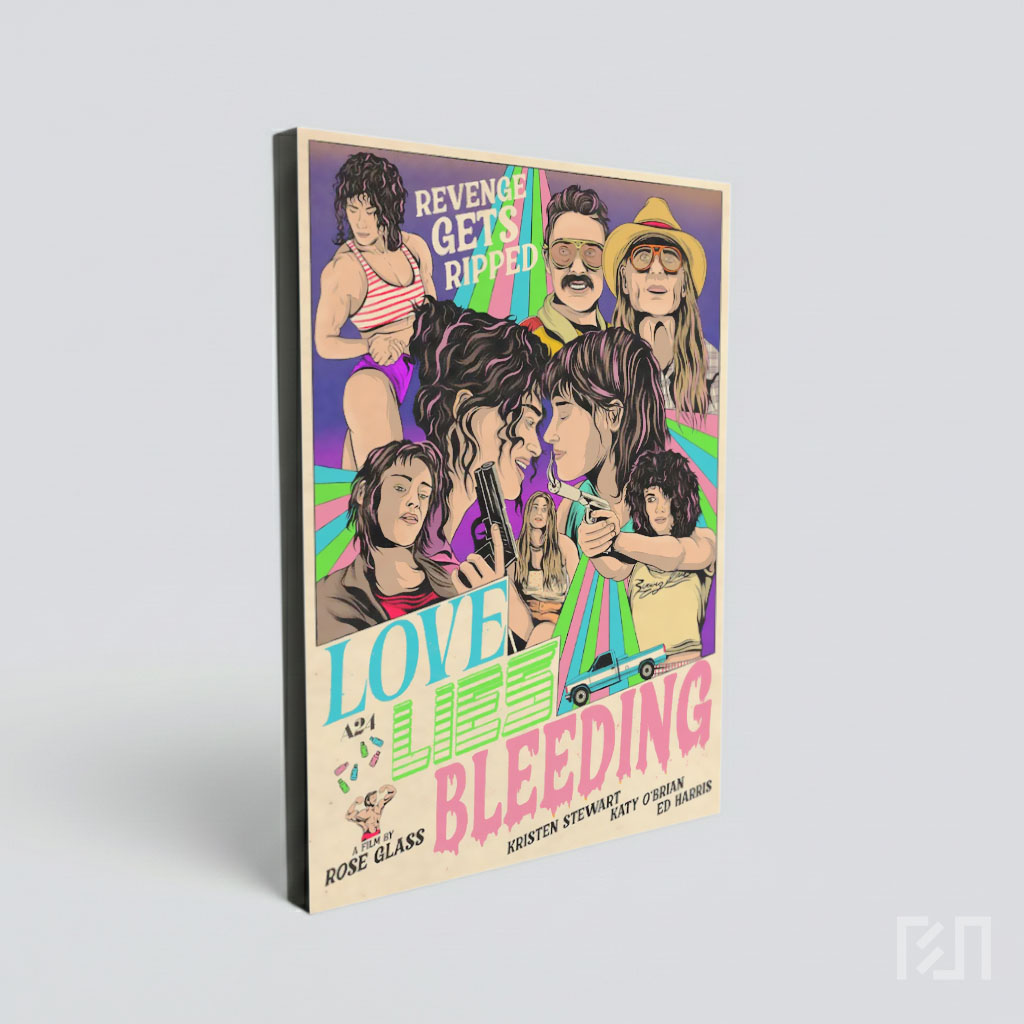 Poster Film Love Lies Bleeding A24