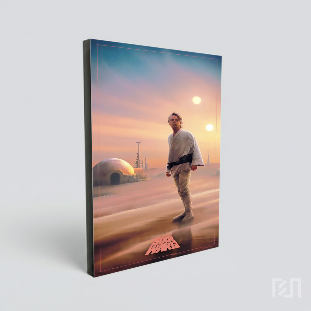 Poster Film Luke Skywalker di Tatooine