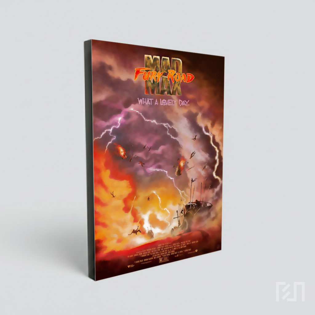 Poster Film Mad Max: Fury Road Badai Pasir