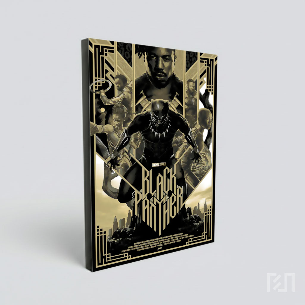 Poster Film Marvel Studios Black Panther