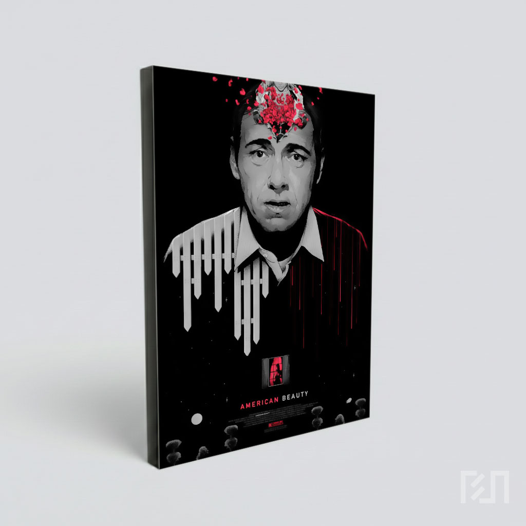 Poster Film Minimalis Menakutkan