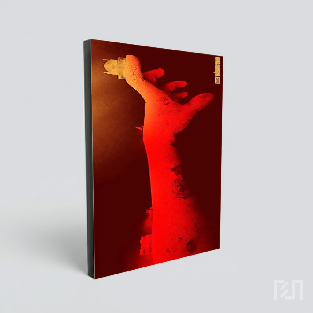 Poster Film Minimalis Nuansa Merah