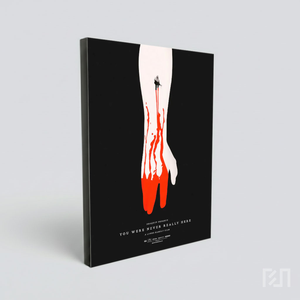 Poster Film Minimalis Tangan Berdarah