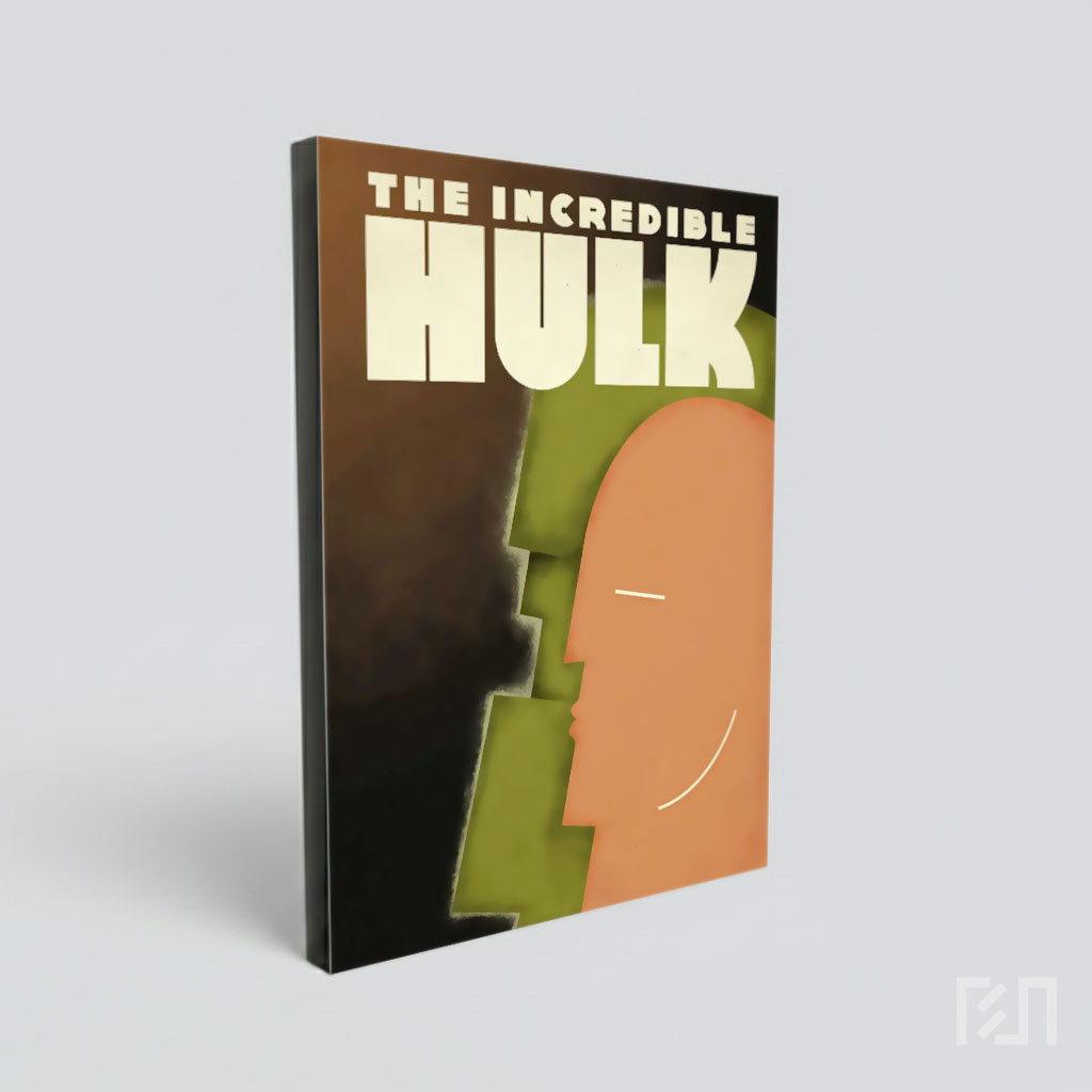Poster Film Minimalis The Incredible Hulk