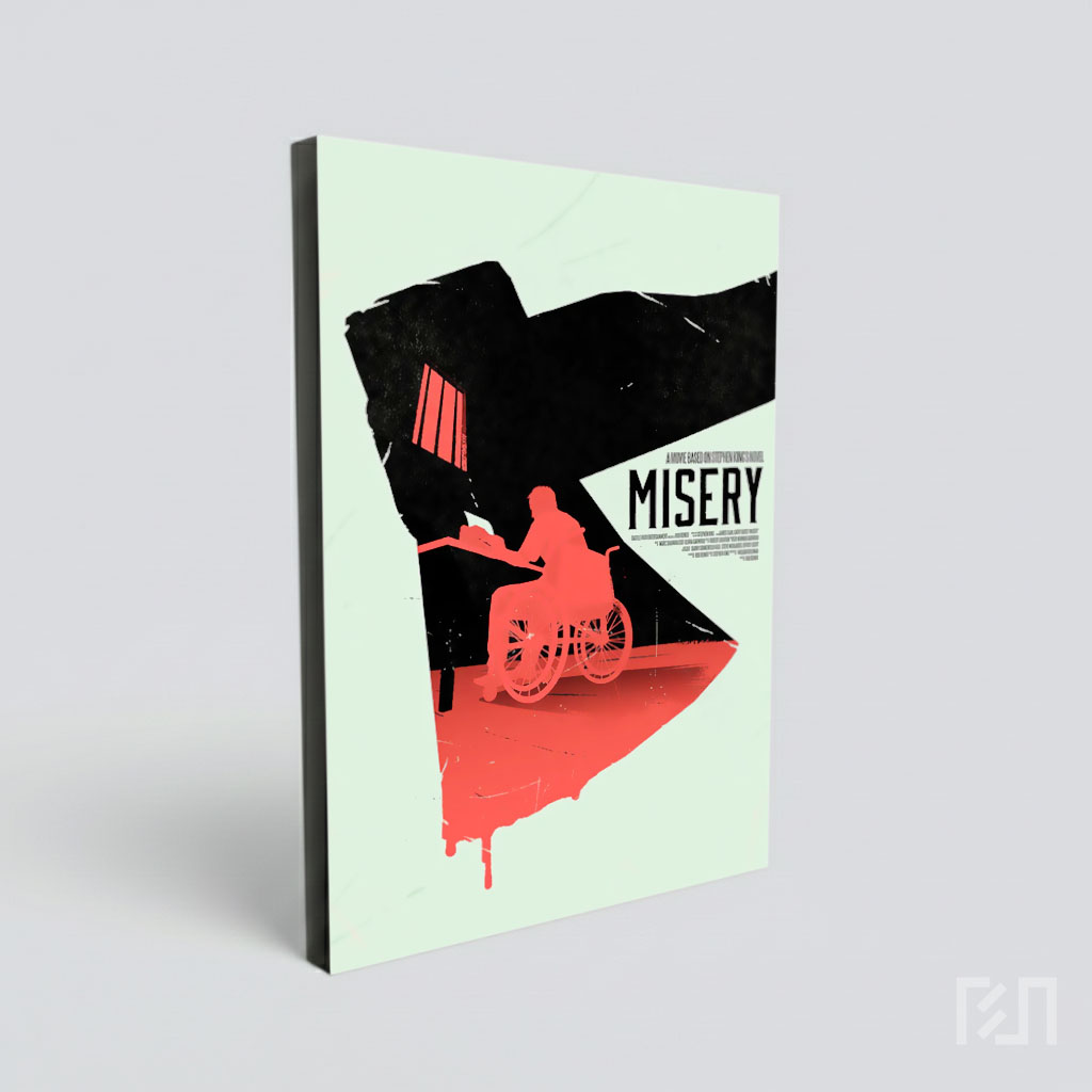 Poster Film Misery Adaptasi Novel Stephen King