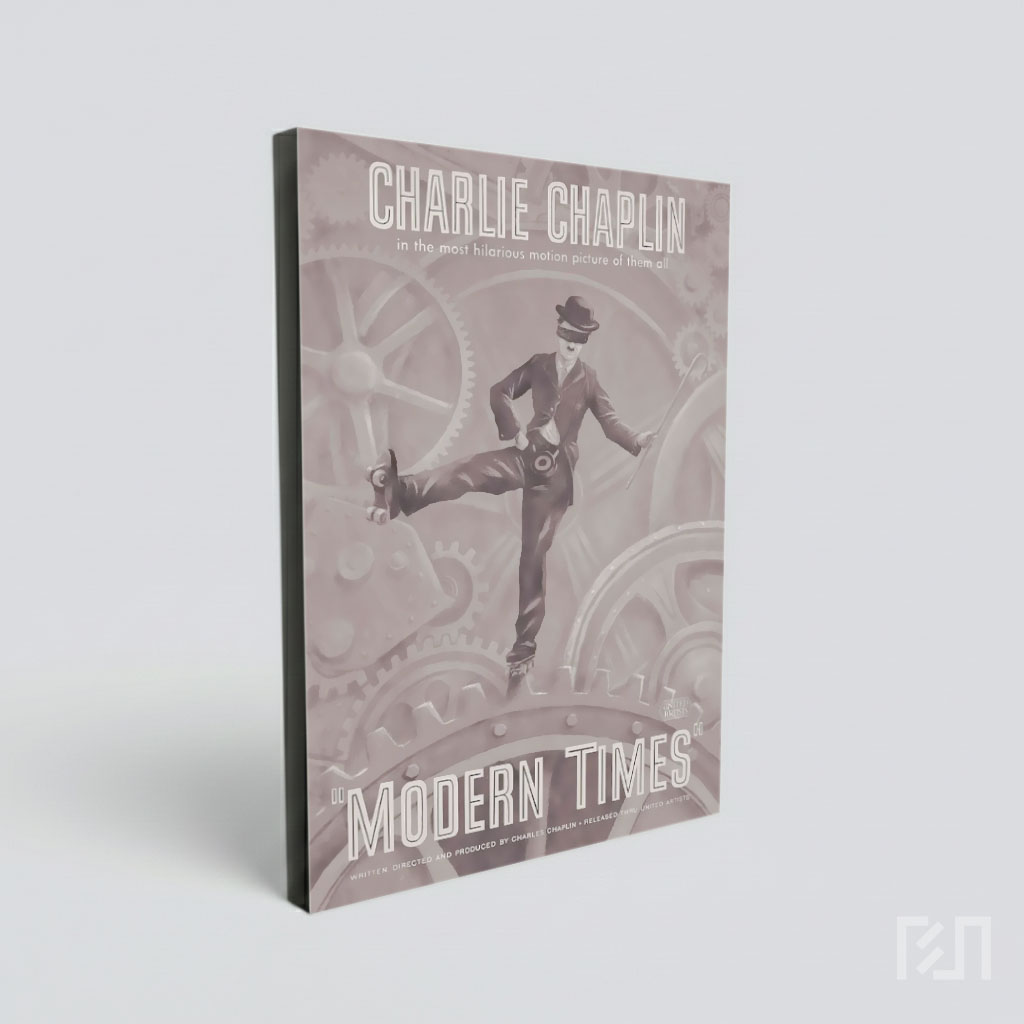 Poster Film Modern Times Charlie Chaplin