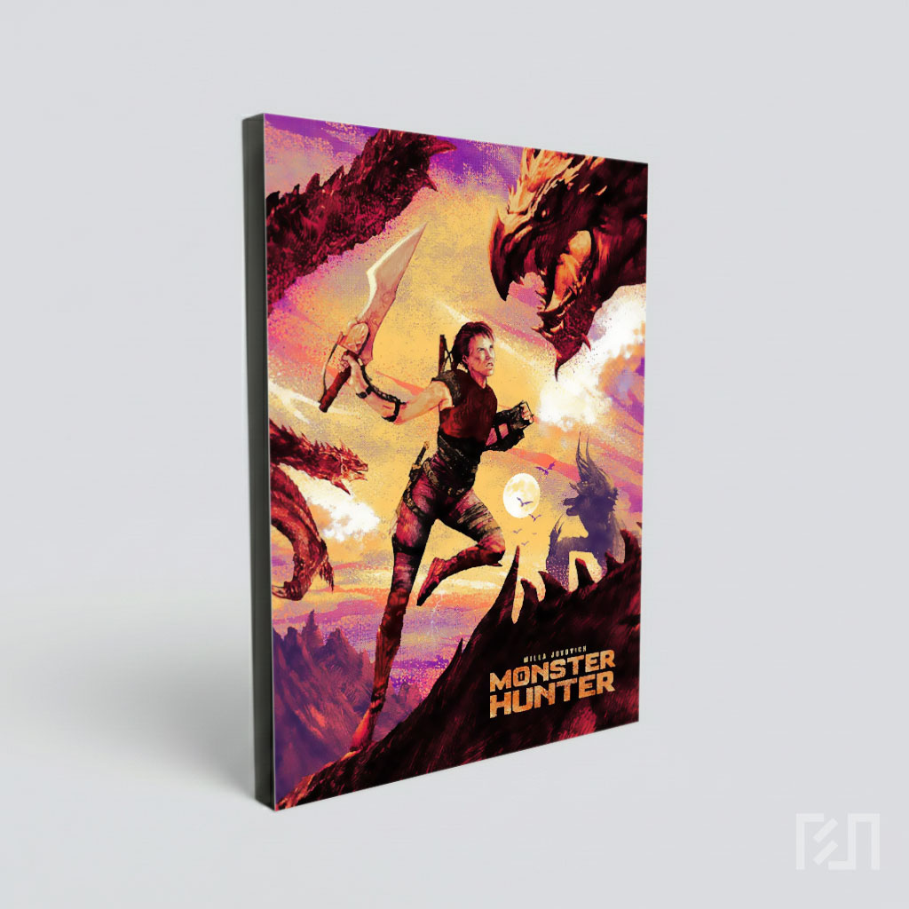Poster Film Monster Hunter Milla Jovovich