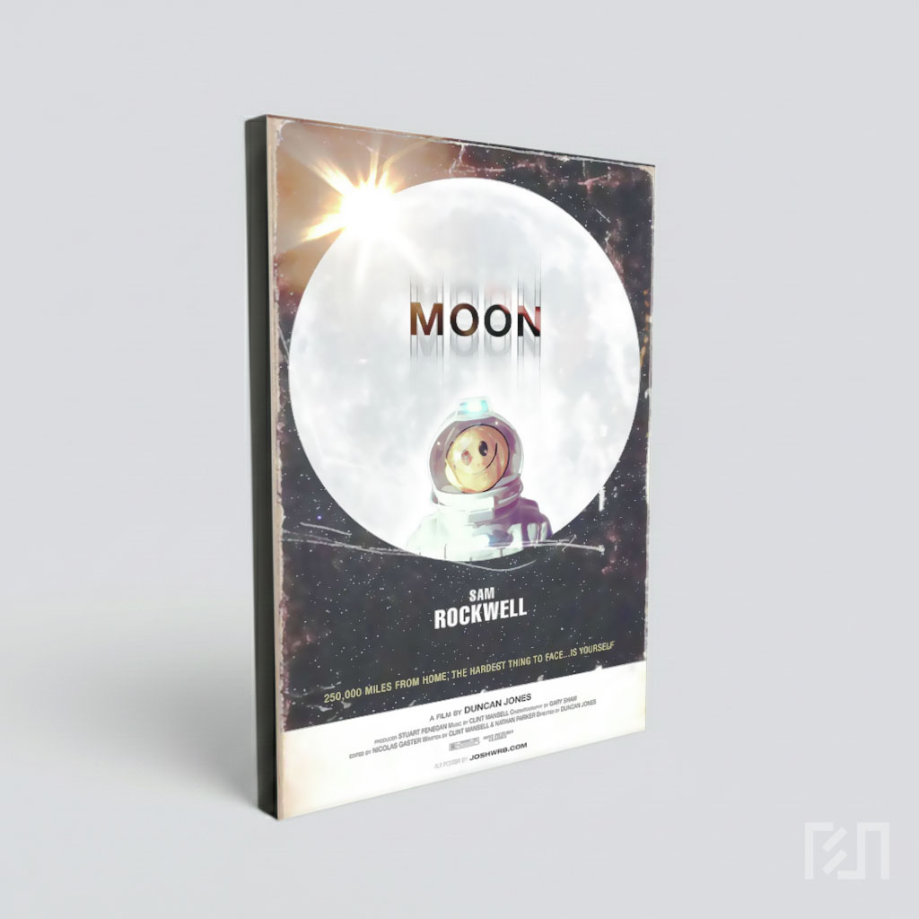 Poster Film Moon Dibintangi Sam Rockwell