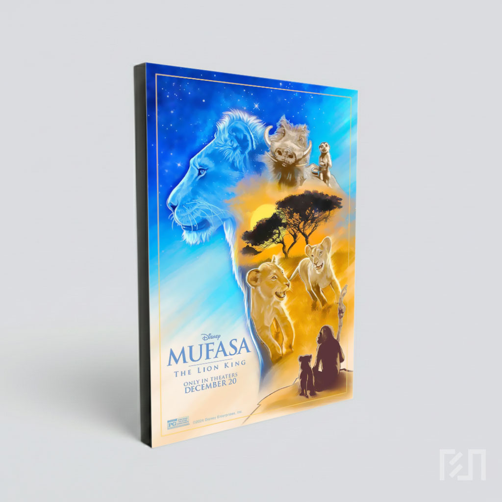 Poster Film Mufasa The Lion King